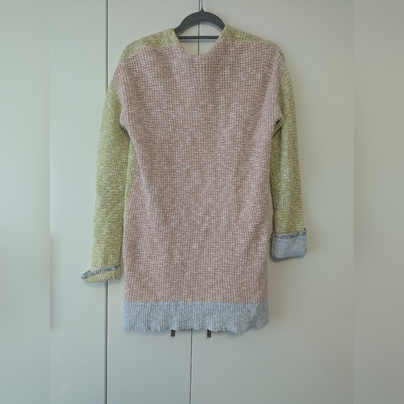 Hem & Thread Colour Block Knit Cardigan - Picture 4 of 6